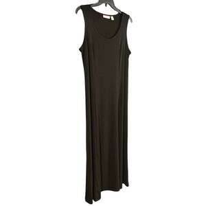 Sleeveless Black Maxi Dress